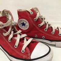 Scarpe Converse All Star rosse n.33