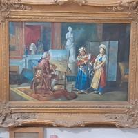 cornice oro barocco + TELA 60X90 euro 350