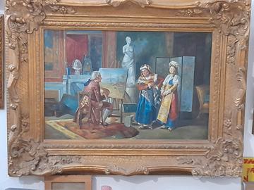 cornice oro barocco + TELA 60X90 euro 400