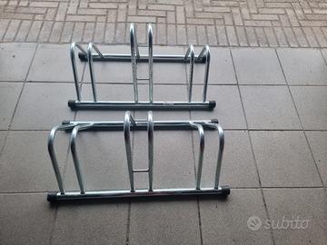 2 portabiciclette zincati