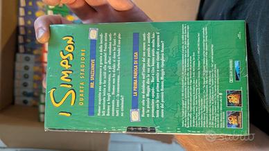 Collezione completa di videocassette simpson 