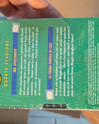Collezione completa di videocassette simpson 