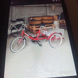 Bicicletta tre ruote