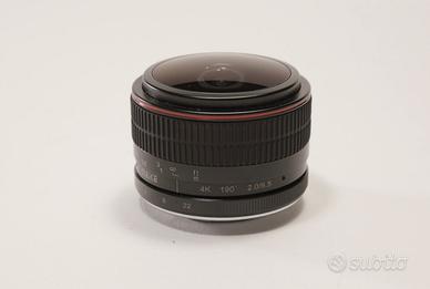 Lente fish eye Meike f2 6.5mm 190* MFT