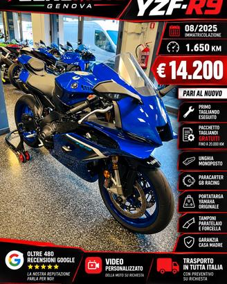 Yamaha YZF R9 R PARACARTER GB RACING PORTARGA UNGH