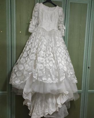 Abito da sposa in pizzo - Vintage 