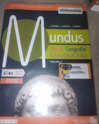 Mundus storia geografia educazione civica volume 2