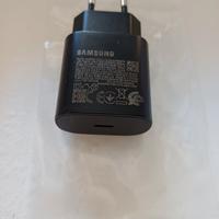 caricatore Samsung fast 25w type c