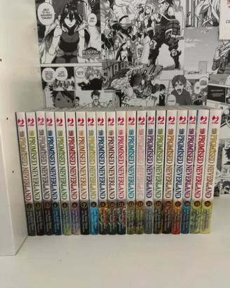 collezione conpleta the promised neverland