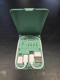 Kit Ricarica Wireless & Storage Multifunzione