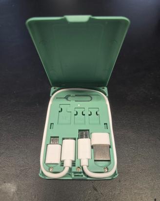 Kit Ricarica Wireless & Storage Multifunzione