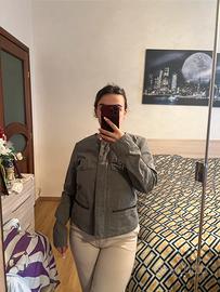 Giacca Benetton grigia