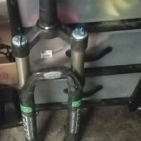forcella Fox 32 perno passante 15x100 più attacco 