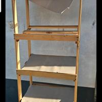 Scaffale in legno multi uso