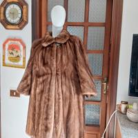 Vera pelliccia demi buff elegante - vintage