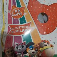 costume carnevale Milady bimba