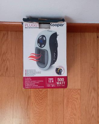 MINI TERMOVENTILATORE PRESA ELETTRICA KOOPER PLUGG