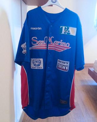 maglia  SAN MARINO CLUB  BASEBALL macron XXL n 30