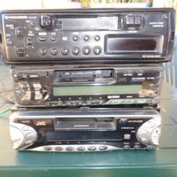 3 autoradio non funzionanti