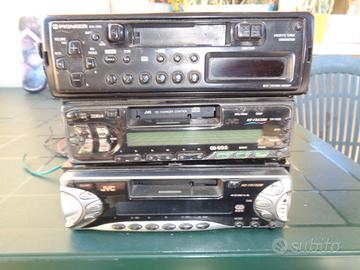 3 autoradio non funzionanti