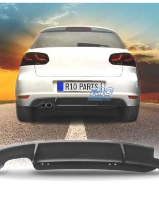 DIFFUSORE VOLKSWAGEN VW GOLF 6 LOOK GTI 08-12