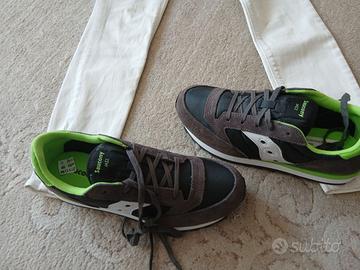 Saucony pantaloni maglietta giubbino occhiali