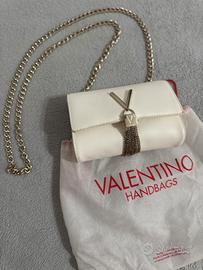 Borsa VALENTINO Handbags Bianca, MAI usata