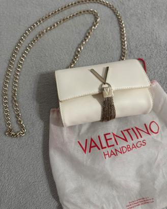 Borsa VALENTINO Handbags Bianca, MAI usata