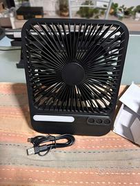 Ventilatore da Viaggio Ultra Sottile: 28H Batteria