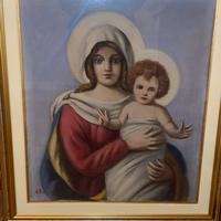 Quadro Madonna con Bambino
