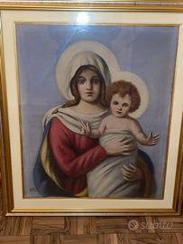 Quadro Madonna con Bambino