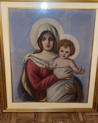 Quadro Madonna con Bambino