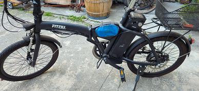 Bici elettrica tipo graziella