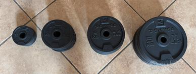 Kit Palestra: 42kg Dischi+ Manubri + Bilancieri