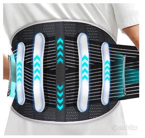 Fascia Lombare Supporto Schiena 6 supporti ernia