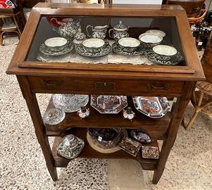 MOBILE LEGGIO CON TECA IN VETRO