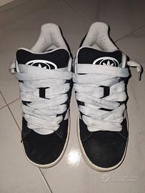 adidas campus nere e bianche