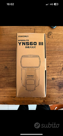 Yongnuo YN560 III - flash 2.4Ghz per Canon/Nikon/O