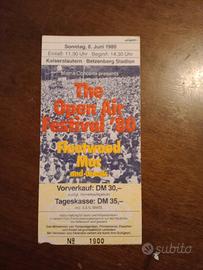 biglietto ingresso concerto The open Air festival 