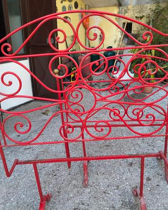letto in ferro battuto primi 900