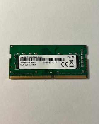 RAM 8gb ddr4 2400mhz sodimm