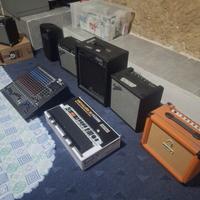 casse acustiche + mixer