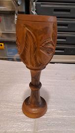 Calice in legno Intarziato