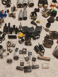 Componenti elettrici 1960 per radio