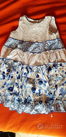 Vestito cerimonia bimba 122 cm