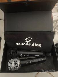 Microfoni Soundsation Vocal 300 pro + JTS tm-989