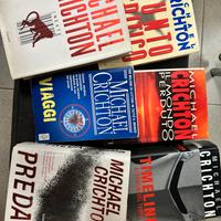 Lotto 6 Libri Michael Crichton