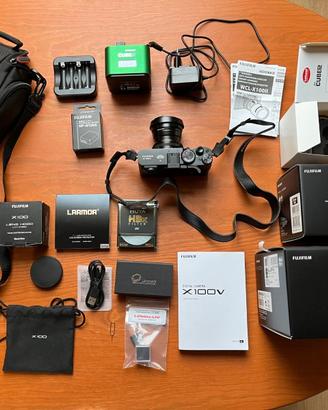 Fujifilm X100V Nero - Kit completo