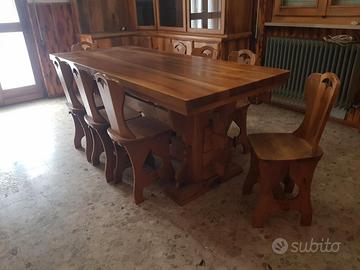 Mobili in legno massello - noce nazionale