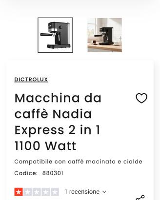 macchina caffè cialde espresso 